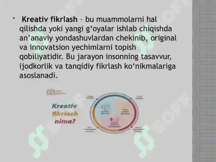 Kreativ fikrlash 3