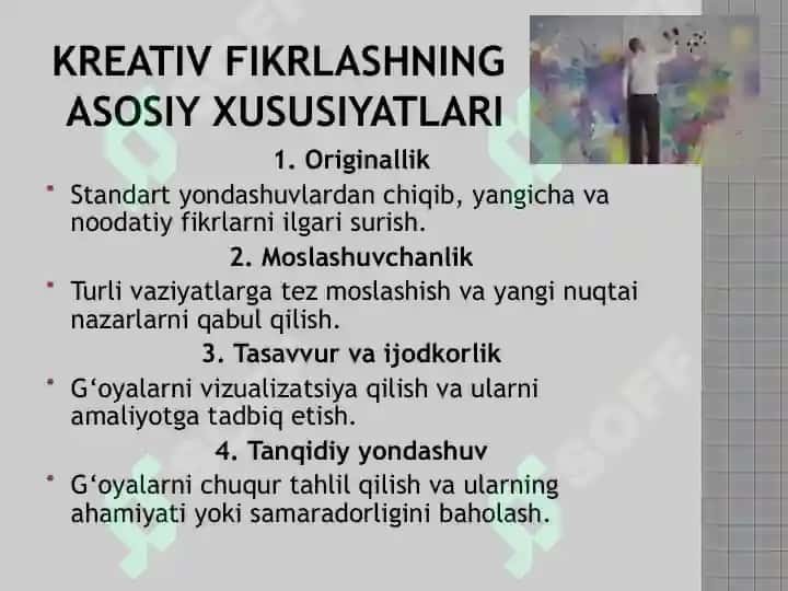 Kreativ fikrlash 4