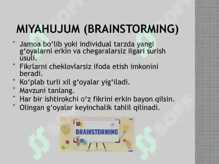 Kreativ fikrlash 7