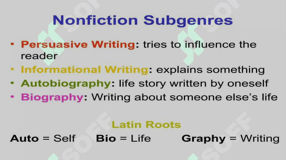 different genres 5
