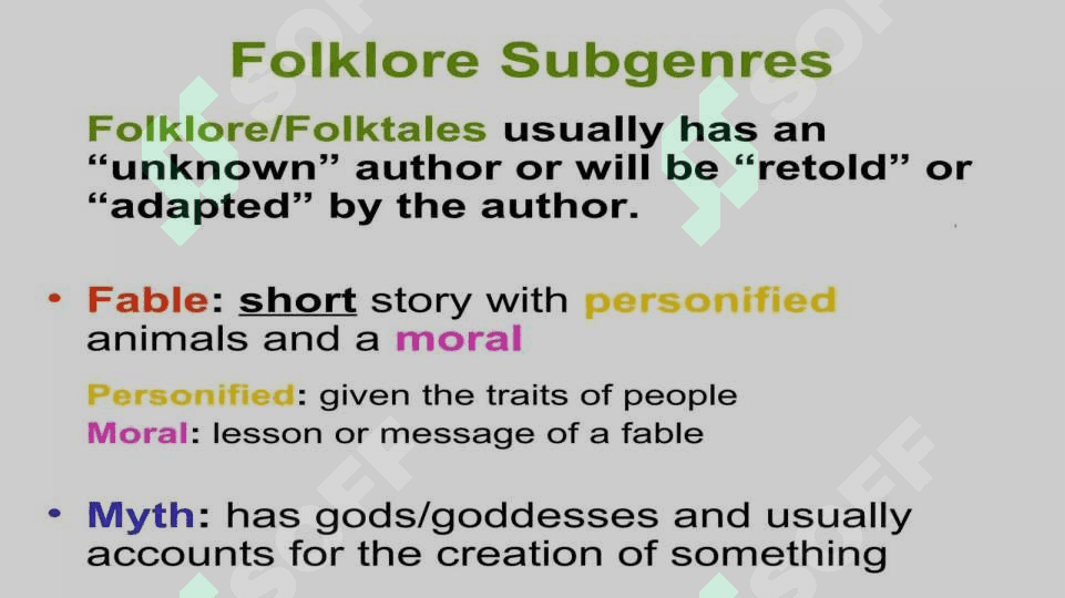 different genres 7