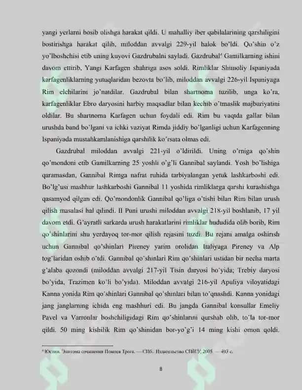 Rim va Karfagen urushlari 8