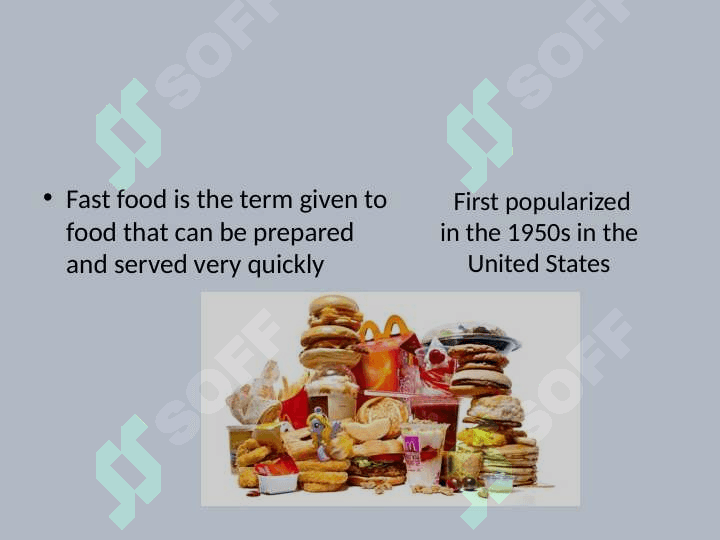 Fast food 3