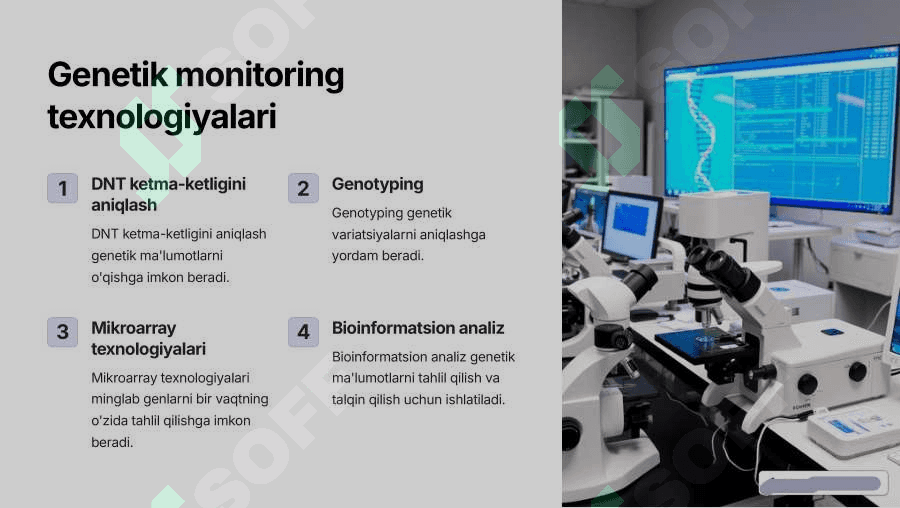 Genetik monitoring 4