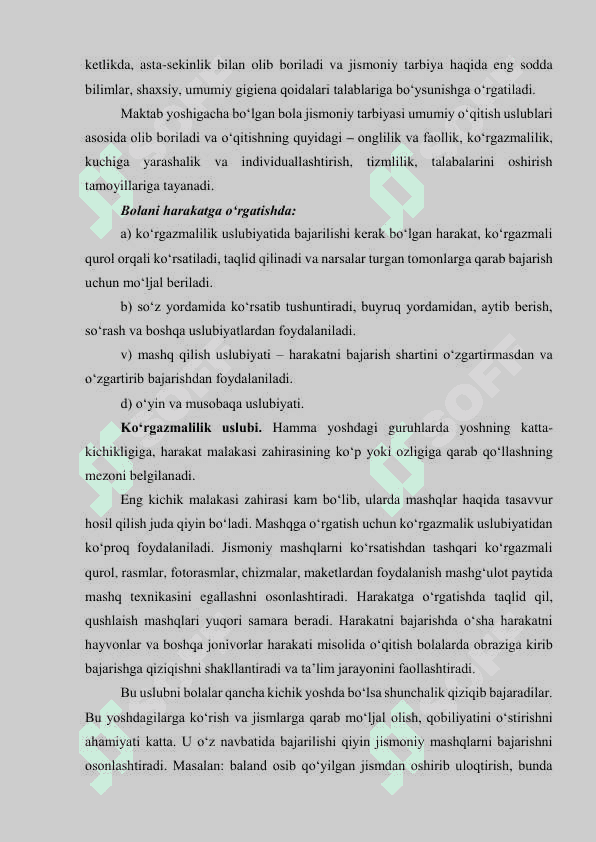 Ilk va maktabgacha yoshdagi bolalar jismoniy tarbiyasi 4