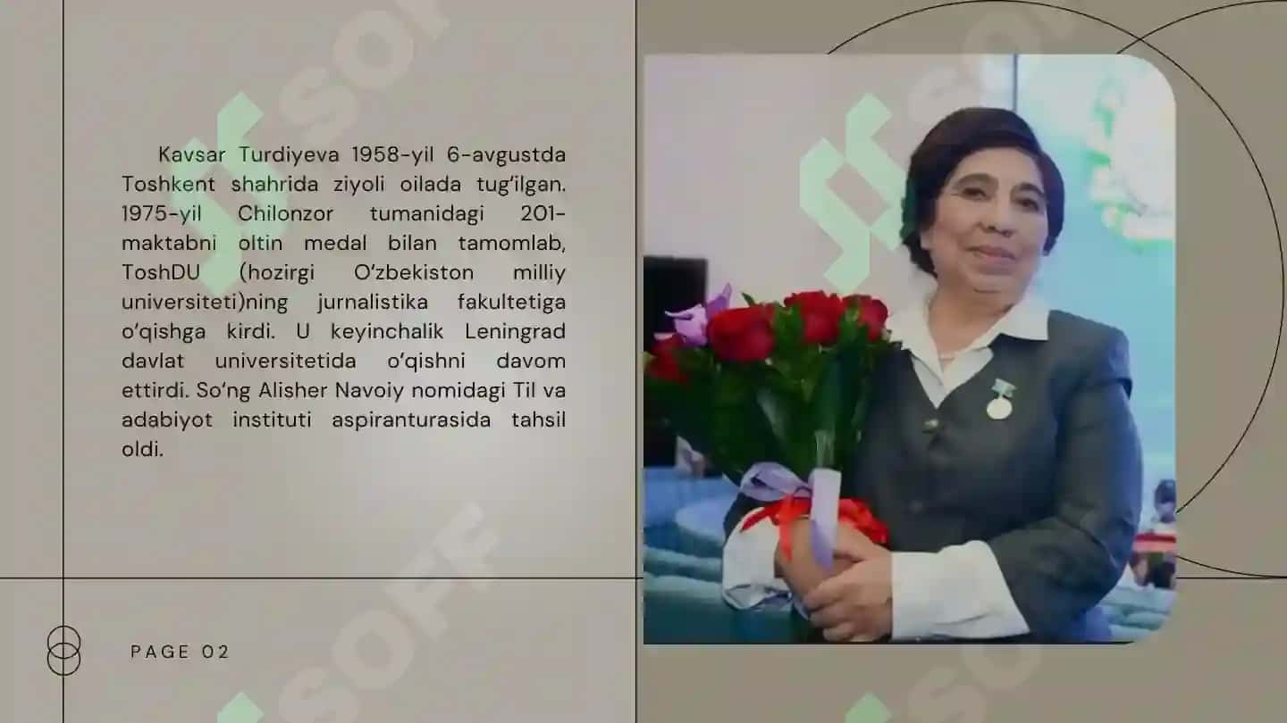 KAVSAR TURDIYEVA 2