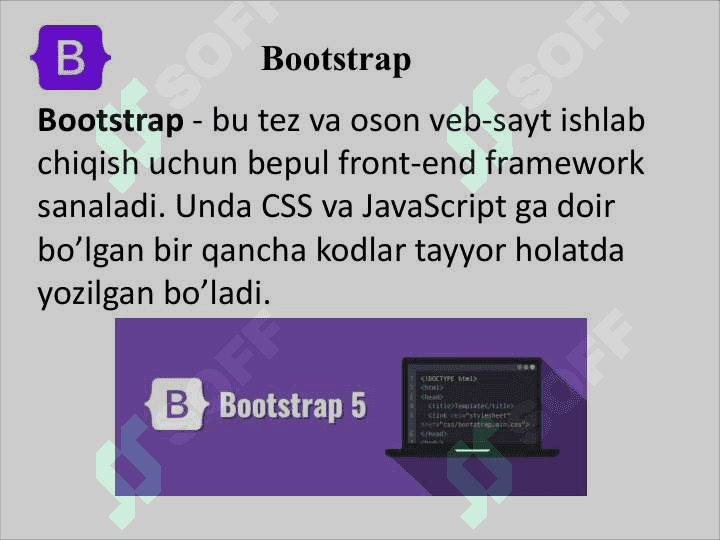 Jadvallar va CSS tartibi 3