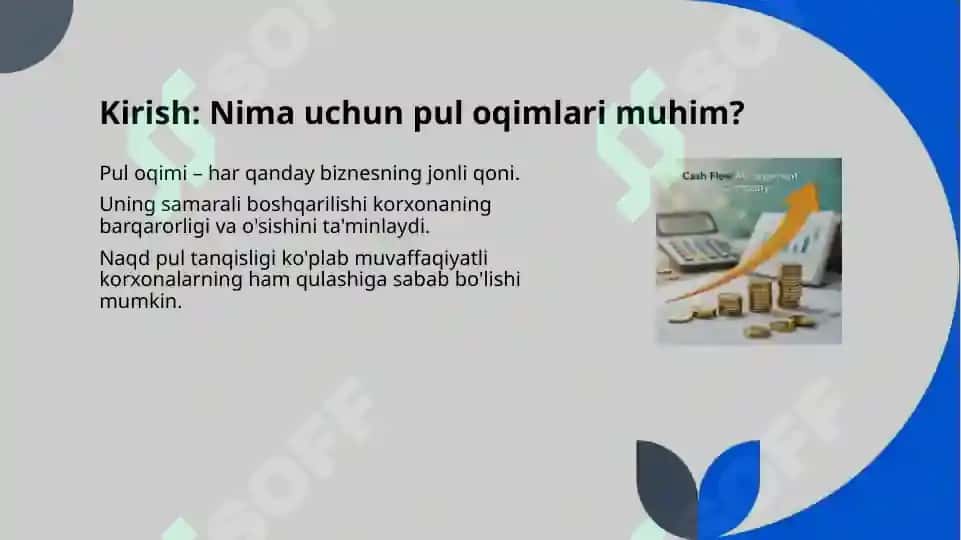 Korxonada pul oqimlarini boshqarish 2