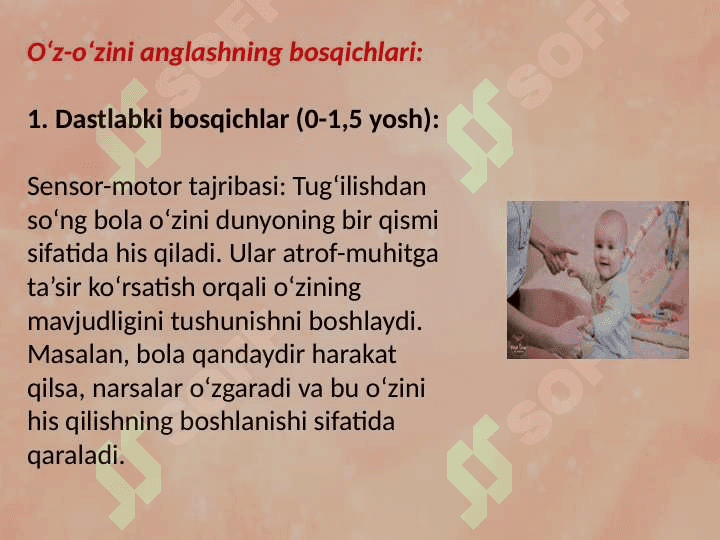Ilk bolalik davrida oʻz -oʻzini anglash 3