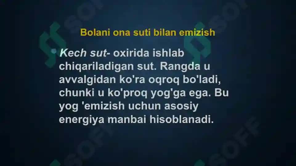 BOLANI ONA SUTI BILAN EMIZISH 7