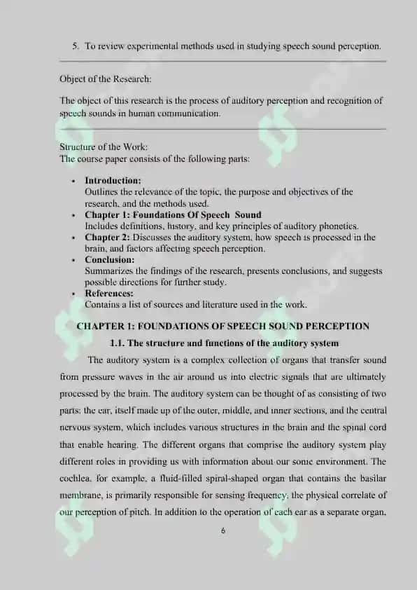 Auditory Phonetics: Perceiving and Recognizing Speech Sounds 6