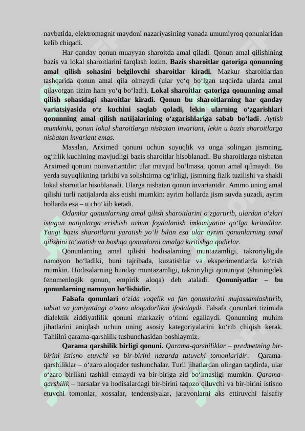 Rivojlanish nazariyasi (dialektika) 2