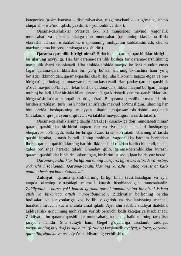 Rivojlanish nazariyasi (dialektika) 3