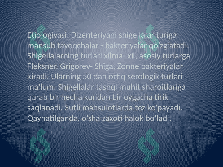 Dizenteriya, botulizm va salmonellyoz 4