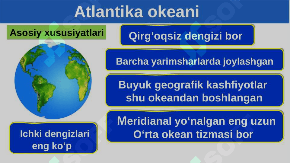 Geografiya. Atlantika okeani 7