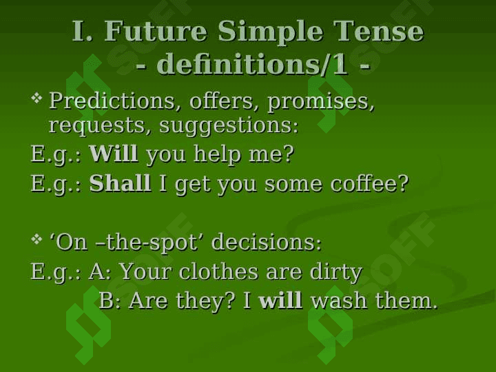 Future Tenses 2