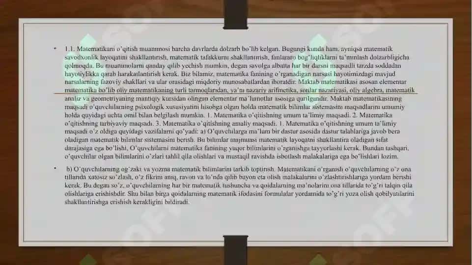 8-sinf algebra kursi 6