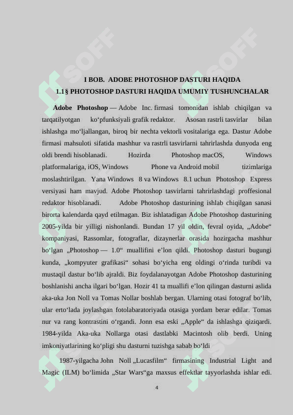 Adobe Photoshop dasturida ma’lumotlarni eksport va import qilish 4
