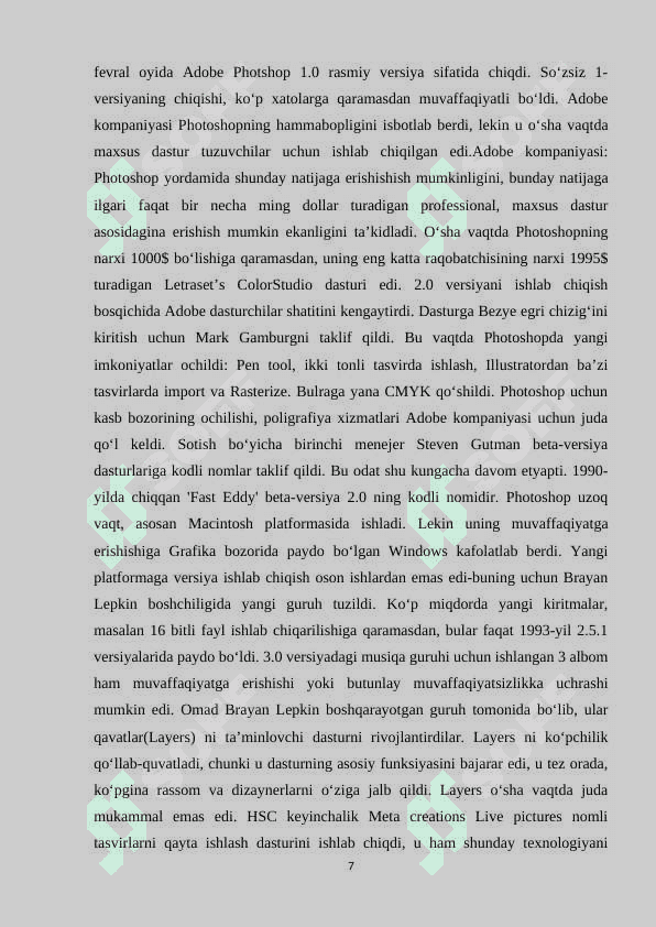 Adobe Photoshop dasturida ma’lumotlarni eksport va import qilish 7