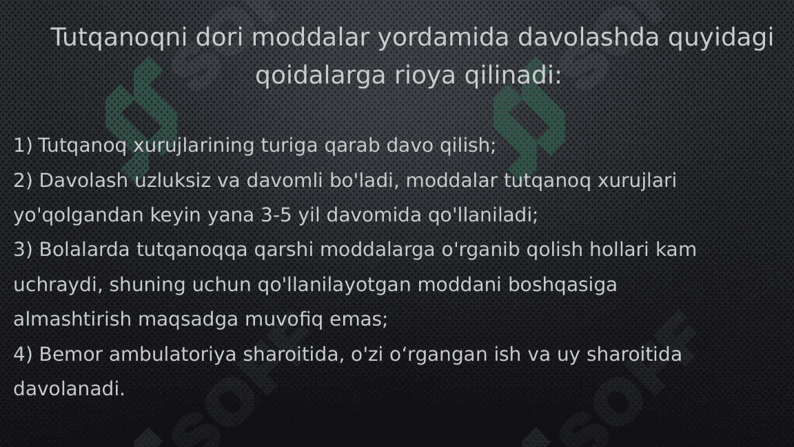 Epilepsiyaga qarshi vositalar. 5