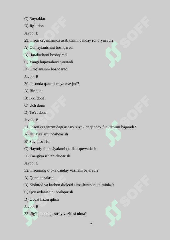 8-sinf Biologiya fanidan mavzulashtirilgan 100 ta test savollari va javoblari bilan.docx 7