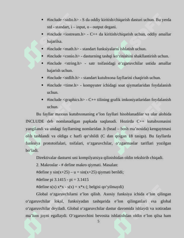 DASTURLASH TILLARINING TUZILMASI 5