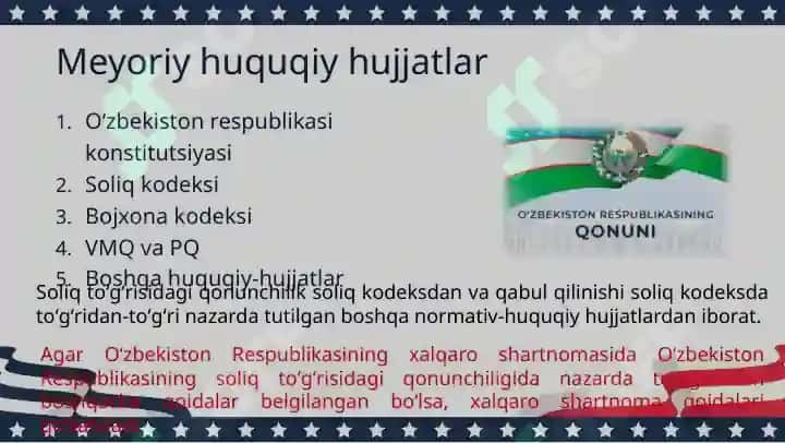 Soliqlar va yigʻimlar tizimi 4