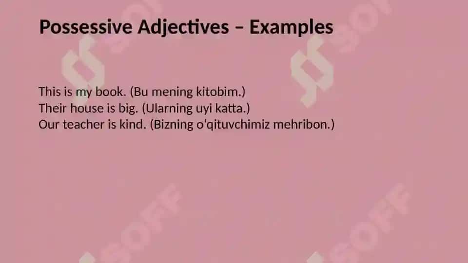 Pronouns 8