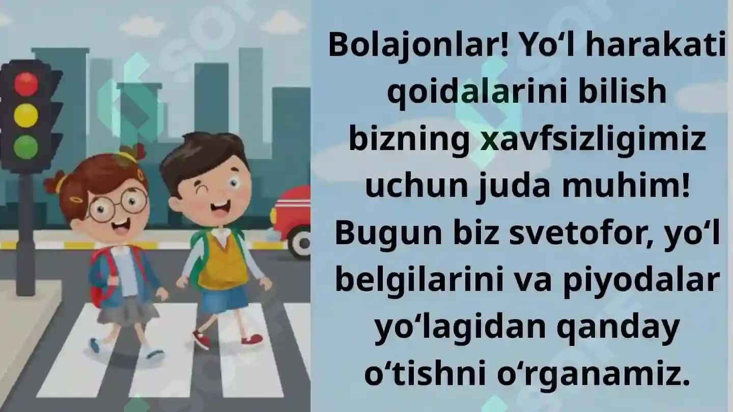YOʻL HARAKAT QOIDALARI 2