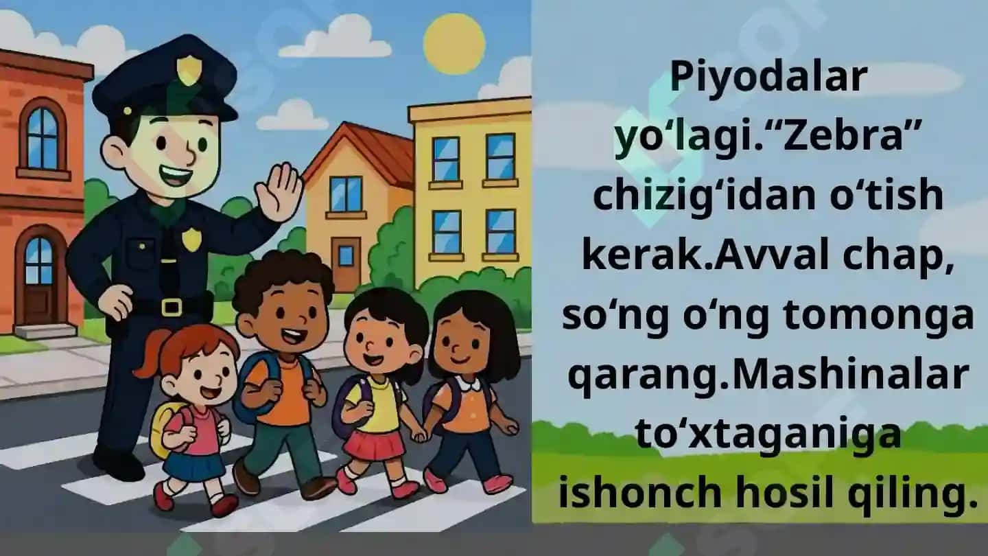 YOʻL HARAKAT QOIDALARI 4
