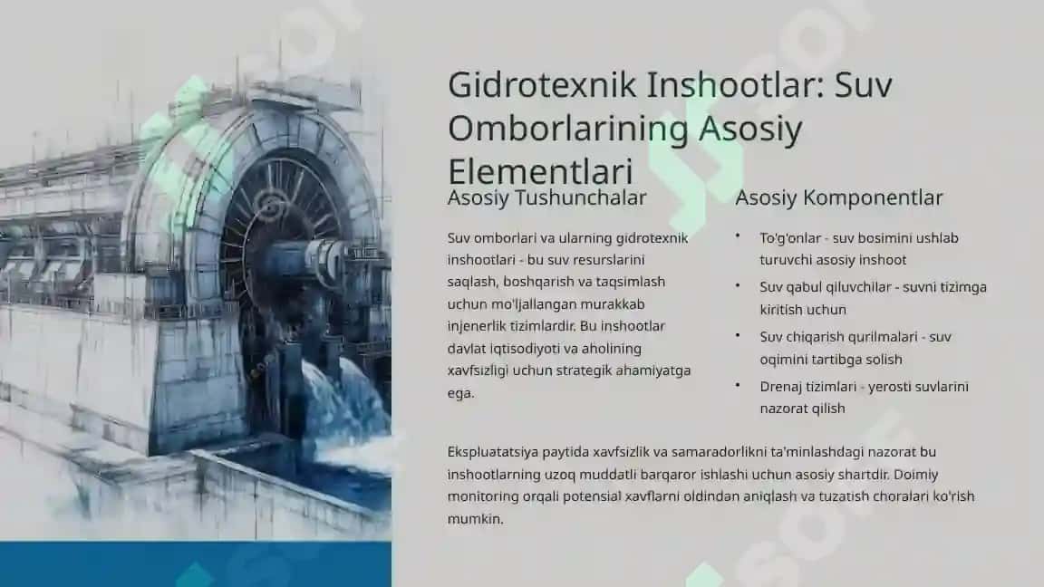 Gidrotexnik Inshootlar 2