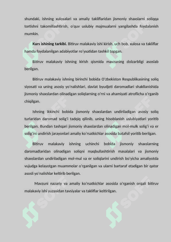 Jismoniy shaxslardan olinadigan mol-mulk solig’i va uning ahamiyati 6