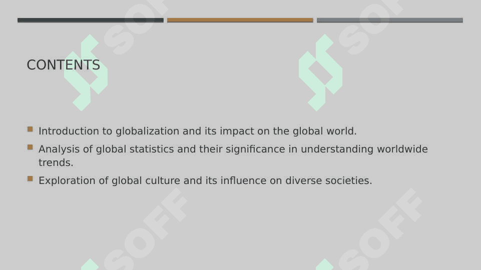 Global world Globalization. Global statistics.  Global culture. 2