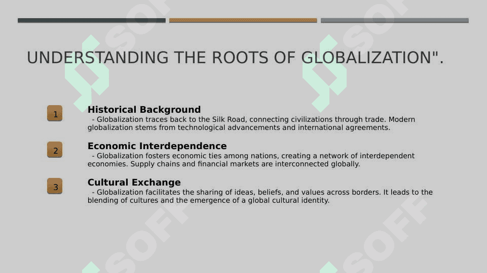 Global world Globalization. Global statistics.  Global culture. 3