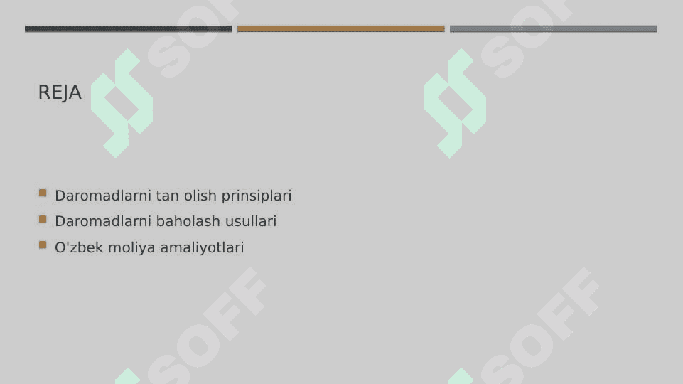 daromadlarni tan olish va baholash 2