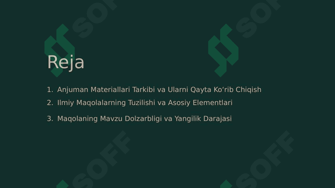 Tibbiyotning dolzarb masalalariga bag‘ishlangan ilmiy-amaliy anjuman materiallari bilan tanishish 2