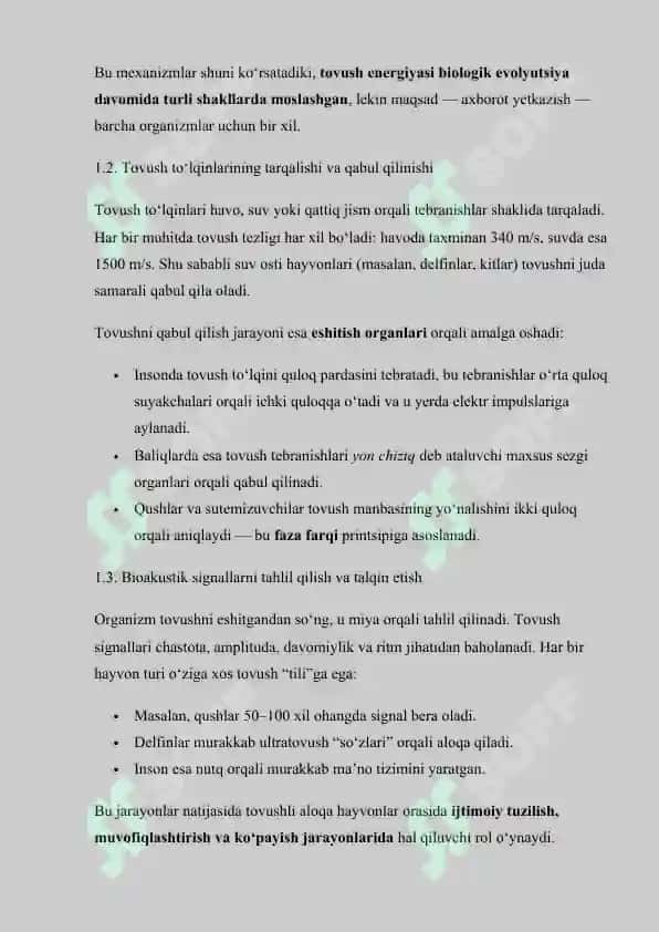 Bioakustika va bioelektrika 4
