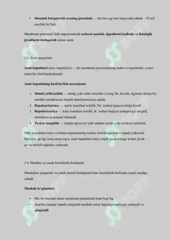 Bioakustika va bioelektrika 7
