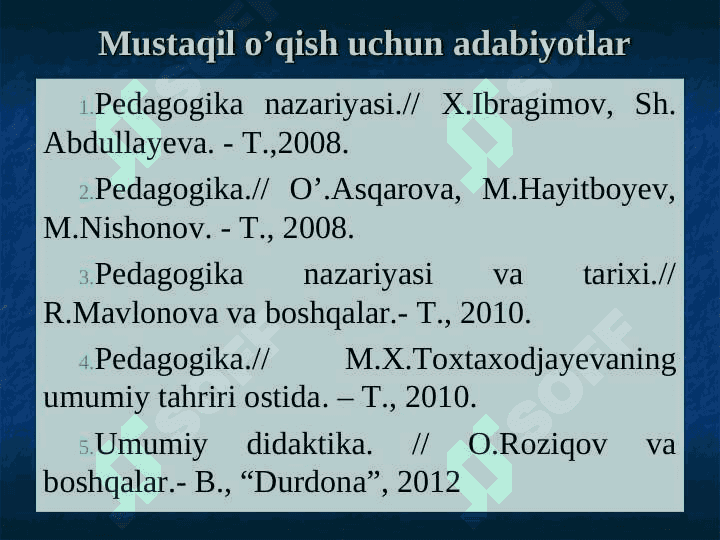 TA’LIM MENEJMENTI ASOSLARI. 2