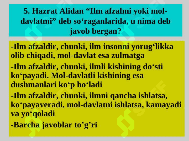ILMIY TADQIQOTNING MAZMUNI VA MOHIYATI 6