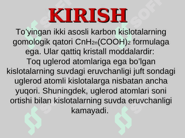 Dikarbon kislotalar 3