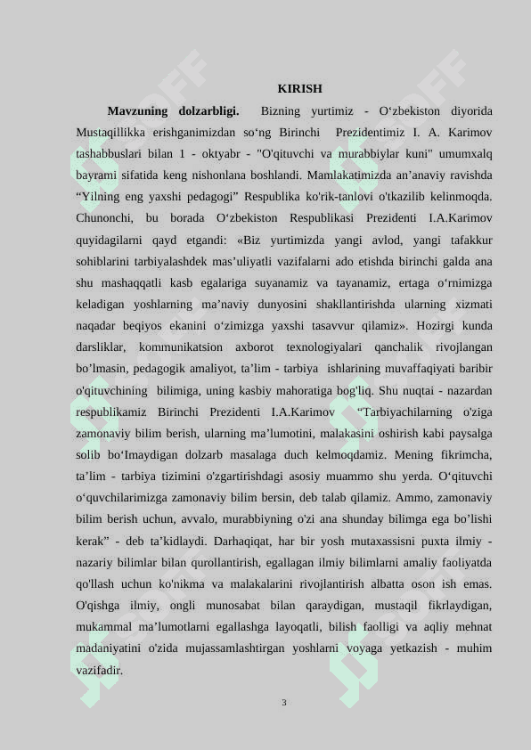 Pedagogik faoliyatning individual uslubi 3