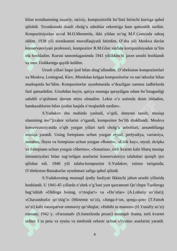 Suleyman Yudakovning ijodi 8