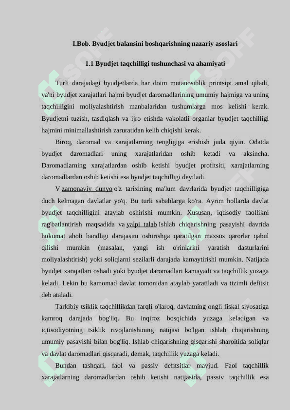 Byudjet taqchilligi va uni moliyalashtirish manbalari 4