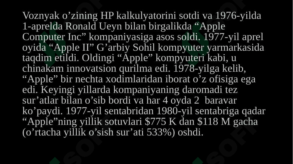 Apple korpratsiya tarixi haqida pptx 6