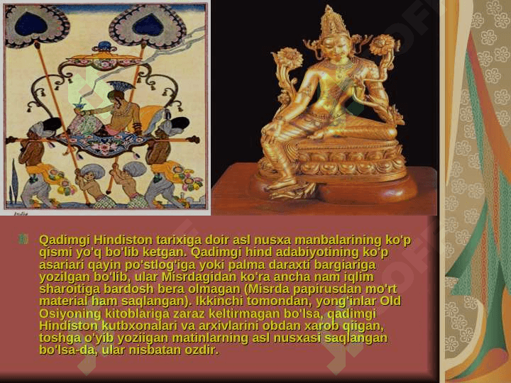 Qadimgi Hindiston madaniyati 3