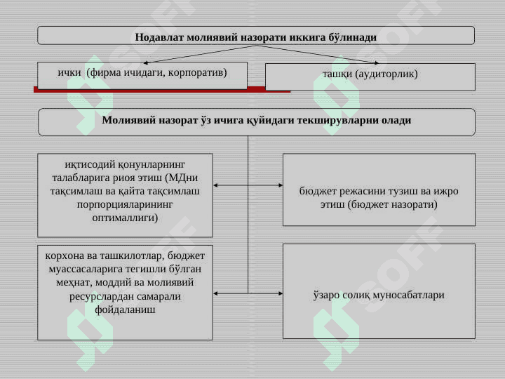 МОЛИЯВИЙ НАЗОРАТ || Moliyaviy nazorat 7