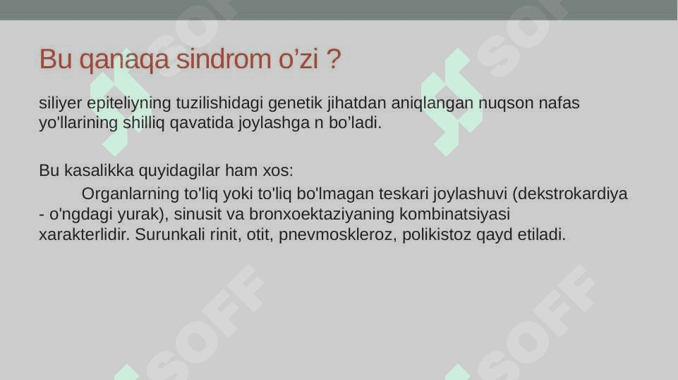 Kartagener sindromi 4