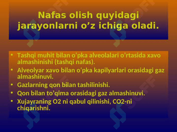 Nafas azolari fiziologiyasi 4