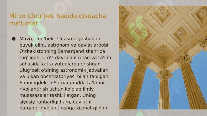 Ulug'bek Mirzo 2